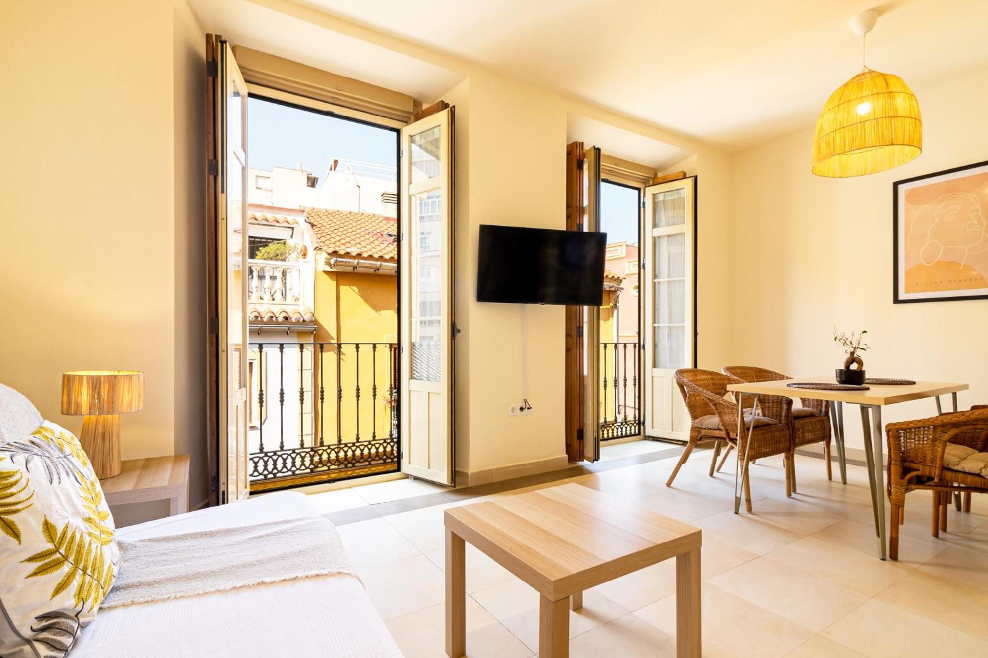 Ferienwohnung Malaga Center Flat La Victoria City Center Exterior foto